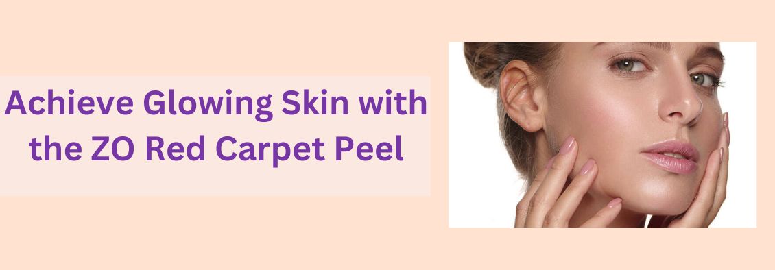 Woman with radiant skin after ZO Red Carpet Peel treatment 